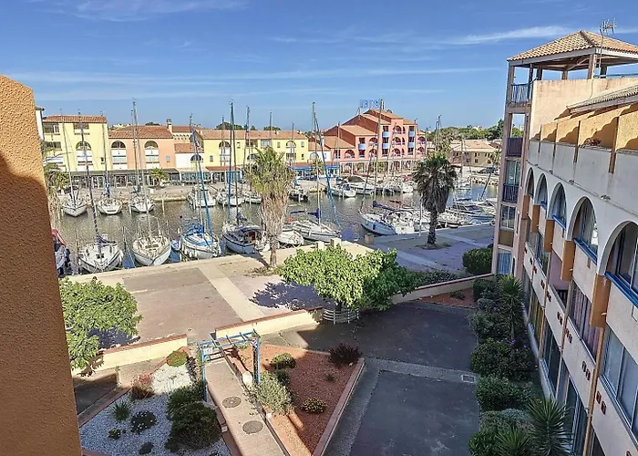 Appartement Vue Mer Sur Port De Leucate Climatise, Parking Gratuit, Linges Et Serviettes Inclus